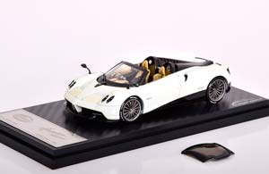 PAGANI HUAYRA ROADSTER 2017 WHITE BLACK — фото 3