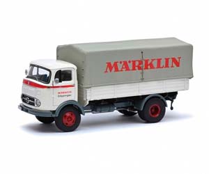 MERCEDES-BENZ LP911 ФУРГОН БОРТОВОЙ MARKLIN БЕЛЫЙ