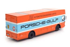 MERCEDES-BENZ O317 PORSCHE RACE TRANSPORTER GULF (1968) / МЕРСЕДЕС-БЕНЦ O317 ПОРШЕ РАКЕ ТРАНСПОРТЕР ГУЛФ — фото 4