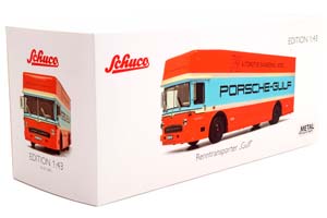 MERCEDES-BENZ O317 PORSCHE RACE TRANSPORTER GULF (1968) / МЕРСЕДЕС-БЕНЦ O317 ПОРШЕ РАКЕ ТРАНСПОРТЕР ГУЛФ — фото 8