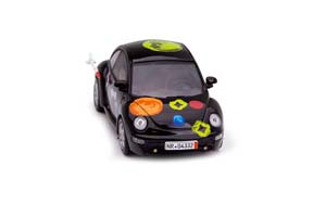 VW VOLKSWAGEN NEW BEETLE DIE LUDOLFS ЧЕРНЫЙ — фото 3