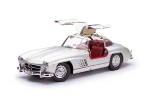 MERCEDES-BENZ 300SL GULLWING W198 1954 СЕРЕБРИСТЫЙ — фото 12
