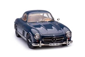 MERCEDES-BENZ 300SL GULLWING W198 1954 ТЕМНО-СИНИЙ — фото 13