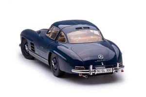 MERCEDES-BENZ 300SL GULLWING W198 1954 ТЕМНО-СИНИЙ — фото 14