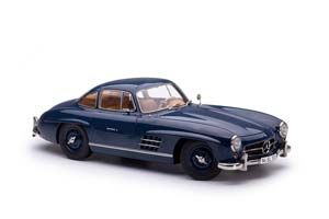 MERCEDES-BENZ 300SL GULLWING W198 1954 ТЕМНО-СИНИЙ — фото 15