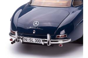 MERCEDES-BENZ 300SL GULLWING W198 1954 ТЕМНО-СИНИЙ — фото 20