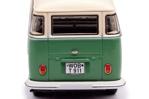 VW VOLKSWAGEN SAMBA T1 БЕЖЕВЫЙ С ЗЕЛЕНЫМ — фото 4