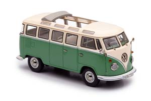 VW VOLKSWAGEN SAMBA T1 БЕЖЕВЫЙ С ЗЕЛЕНЫМ — фото 5