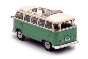 VW VOLKSWAGEN SAMBA T1 БЕЖЕВЫЙ С ЗЕЛЕНЫМ — фото 6
