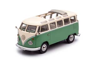 VW VOLKSWAGEN SAMBA T1 БЕЖЕВЫЙ С ЗЕЛЕНЫМ