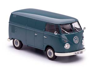 VW VOLKSWAGEN TYP 2 T1B ФУРГОН ГОЛУБОЙ — фото 6