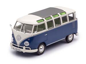 VW VOLKSWAGEN T1 SAMBA ГОЛУБОЙ С БЕЛЫМ