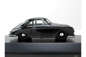 PORSCHE 356 GMUND COUPE 1948 ЧЕРНЫЙ — фото 7