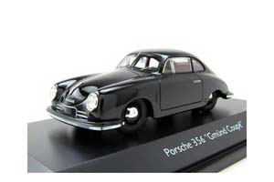PORSCHE 356 GMUND COUPE 1948 ЧЕРНЫЙ