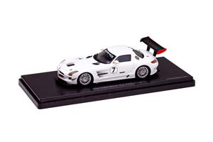 MERCEDES-BENZ SLS AMG GT3 #7 БЕЛЫЙ — фото 9