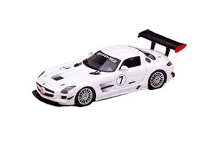 MERCEDES-BENZ SLS AMG GT3 #7 БЕЛЫЙ