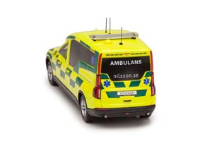 VOLVO NILSSON XC90 AMBULANCE (VOLVO XC90) СКОРАЯ ПОМОЩЬ ЖЕЛТЫЙ С ЗЕЛЕНЫМ ШВЕЦИЯ — фото 4