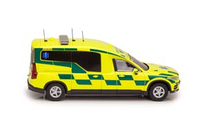 VOLVO NILSSON XC90 AMBULANCE (VOLVO XC90) СКОРАЯ ПОМОЩЬ ЖЕЛТЫЙ С ЗЕЛЕНЫМ ШВЕЦИЯ — фото 7
