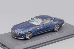 MERCEDES-BENZ MAYBACH VISION 6 HARD-TOP COUPE CONCEPT ELECTRIC 2018, BLUE