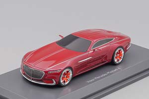 MERCEDES-BENZ MAYBACH VISION 6 COUPE CONCEPT ELECTRIC 2018, RED