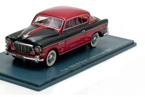 FIAT 1900B GRAN LUCE COUPE 1957 DARKRED BLACK