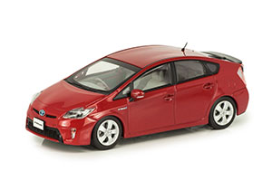 TOYOTA PRIUS RED 