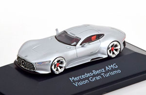 MERCEDES AMG VISION GRAN TURISMO SILVER (ДЛИНА МОДЕЛИ 6-10 СМ) — фото 1