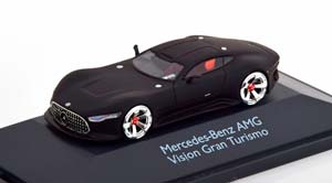 MERCEDES AMG VISION GRAN TURISMO FLATBLACK (ДЛИНА МОДЕЛИ 6-10 СМ)