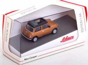 MINI COOPER BROWNMETALLIC BLACK (ДЛИНА МОДЕЛИ 6-10 СМ) — фото 3