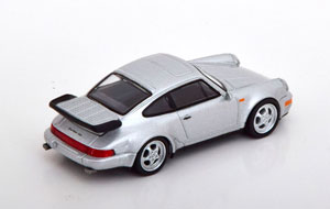 PORSCHE 911 (964) TURBO 3 6 SILVER (ДЛИНА МОДЕЛИ 6-10 СМ) — фото 2
