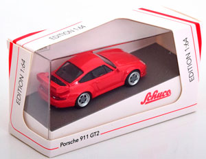 PORSCHE 911 (993) GT2 RED (ДЛИНА МОДЕЛИ 6-10 СМ) — фото 3