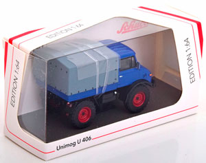 MERCEDES UNIMOG U406 BLUE GREY (ДЛИНА МОДЕЛИ 6-10 СМ) — фото 6