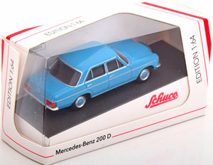 MERCEDES 200D/8 W115 LIGHTBLUE (ДЛИНА МОДЕЛИ 6-10 СМ) — фото 3
