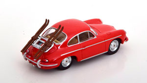 PORSCHE 356 CARRERA 2 SKI RED (ДЛИНА МОДЕЛИ 6-10 СМ) — фото 2