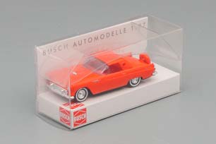 FORD THUNDERBIRD HARDTOP, SALMONRED (ДЛИНА МОДЕЛИ 3-5 СМ) — фото 3