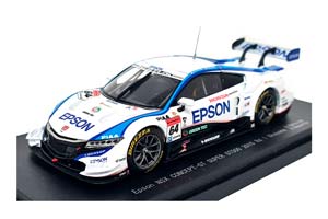 HONDA NSX #64 13Й SUPER GT500 OKAYAMA 2015 D.NAKAJIMA/B.BAGUETTE БЕЛЫЙ С СИНИМ