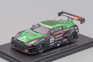 NISSAN GT-R #24 2ND SUPER TAIKYU HOSHINO FUJII TAKAB 2015, GREEN