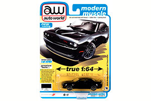 DODGE CHALLENGER R/T SCAT PACK B5 2019 BLACK  / DODGE CHALLENGER R/T SCAT PACK B5 2019 ЧЕРНЫЙ (ДЛИНА МОДЕЛИ 6-10 СМ) — фото 3