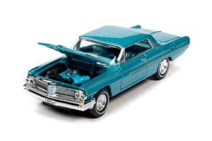 PONTIAC CATALINA 1962 BLUE (ДЛИНА МОДЕЛИ 6-10 СМ) — фото 3