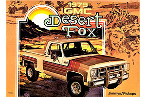 GMC SIERRA GRANDE DESERT FOX 1976 (ДЛИНА МОДЕЛИ 6-10 СМ) — фото 3