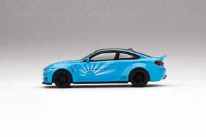 BMW M4 LB WORKS BABY BLUE (ДЛИНА МОДЕЛИ 6-10 СМ) — фото 3