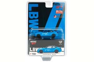 BMW M4 LB WORKS BABY BLUE (ДЛИНА МОДЕЛИ 6-10 СМ) — фото 4