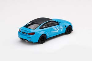 BMW M4 LB WORKS BABY BLUE (ДЛИНА МОДЕЛИ 6-10 СМ) — фото 2