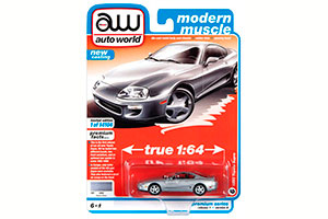 TOYOTA SUPRA SILVER 1993 (ДЛИНА МОДЕЛИ 6-10 СМ) — фото 3