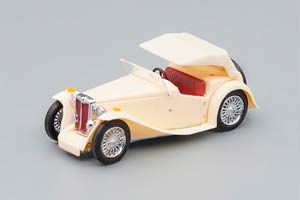 MG MIDGET TC, TOP UP (1945), LIGHTBEIGE (ДЛИНА МОДЕЛИ 3-5 СМ)