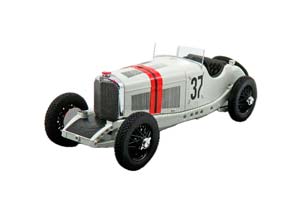 MERCEDES-BENZ SSK #37 WINNER AVUS (1931) R.CARACCIOLA, WHITE
