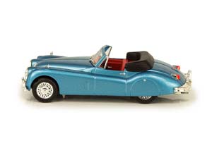JAGUAR XK140 ROADSTER YEAR 1957 LIGHT BLUE METALLIC — фото 3