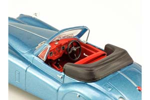 JAGUAR XK140 ROADSTER YEAR 1957 LIGHT BLUE METALLIC — фото 4