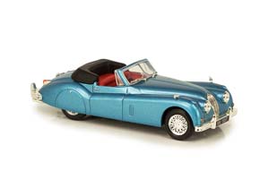 JAGUAR XK140 ROADSTER YEAR 1957 LIGHT BLUE METALLIC — фото 5