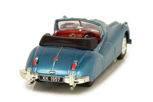 JAGUAR XK140 ROADSTER YEAR 1957 LIGHT BLUE METALLIC — фото 6